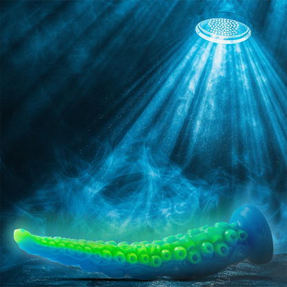 Epic Scylla Fluorescent Thin Tentacle Dildo Small Size | Niks.fi verkkokauppa