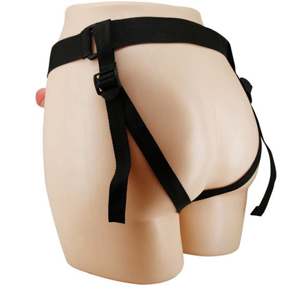 Mavis Harness Universal Briefs With Dildo 19 Cm Natural | Niks.fi verkkokauppa