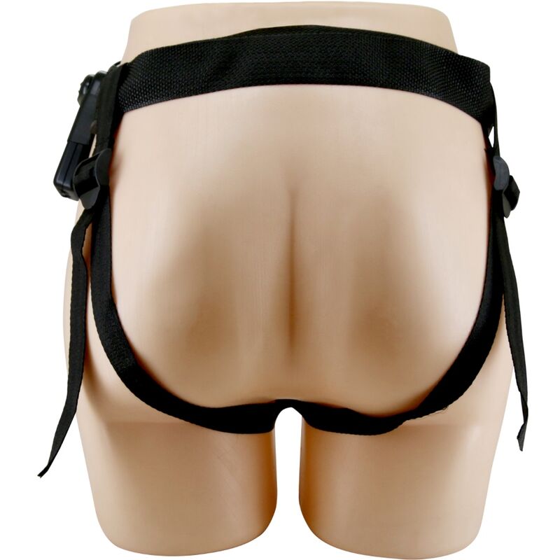 Marion Harness Universal Briefs With Vibration Dildo 19 Cm Brown | Niks.fi verkkokauppa
