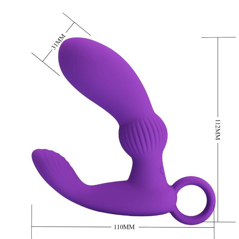 Cayla Anal Vibrator Massager Lila | Niks.fi verkkokauppa