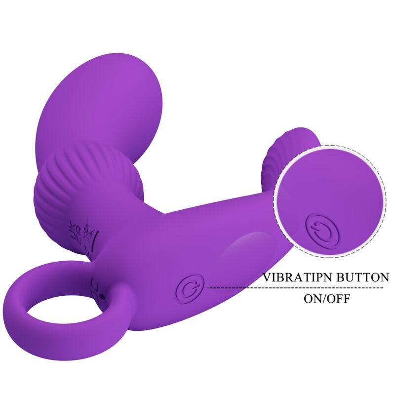 Cayla Anal Vibrator Massager Lila | Niks.fi verkkokauppa