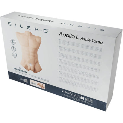 Silexd Apollo L Realistic Male Torso | Niks.fi verkkokauppa