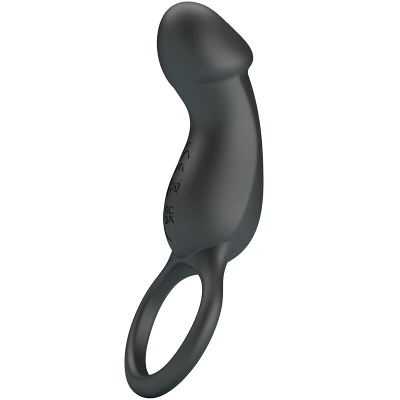 Pretty Lovetrae Ring & Vibrator Black | Niks.fi verkkokauppa