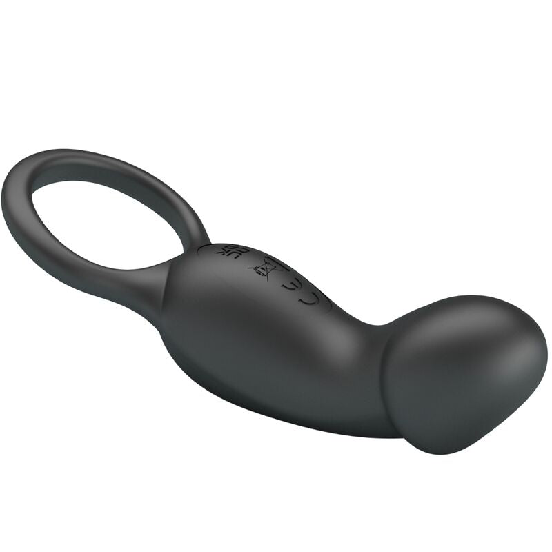 Pretty Lovetrae Ring & Vibrator Black | Niks.fi verkkokauppa