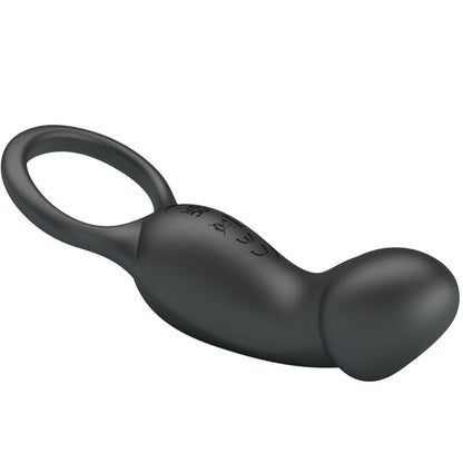 Pretty Lovetrae Ring & Vibrator Black | Niks.fi verkkokauppa