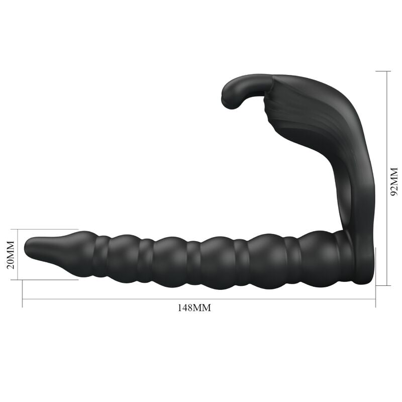 Blackney Penis Ring With Black Vibrator Plug | Niks.fi verkkokauppa