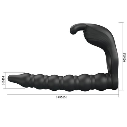 Blackney Penis Ring With Black Vibrator Plug | Niks.fi verkkokauppa