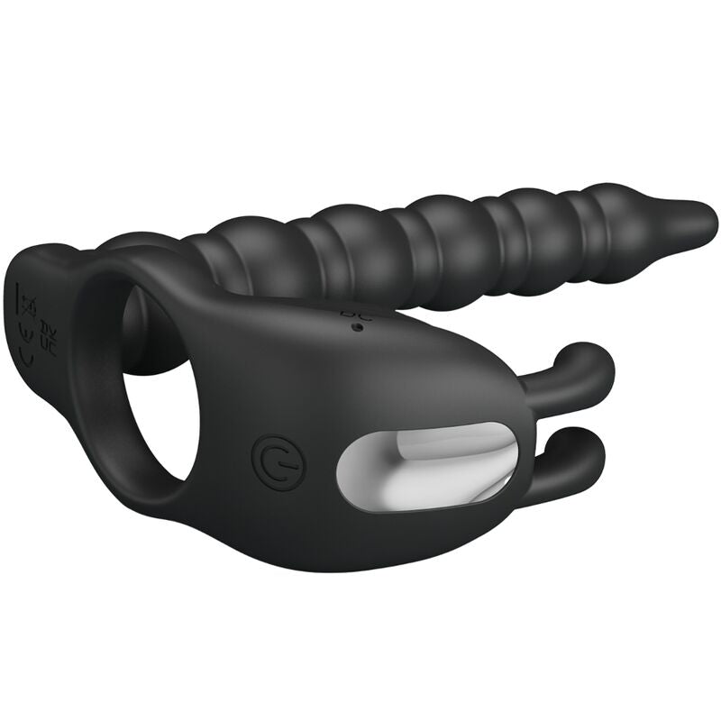 Blackney Penis Ring With Black Vibrator Plug | Niks.fi verkkokauppa