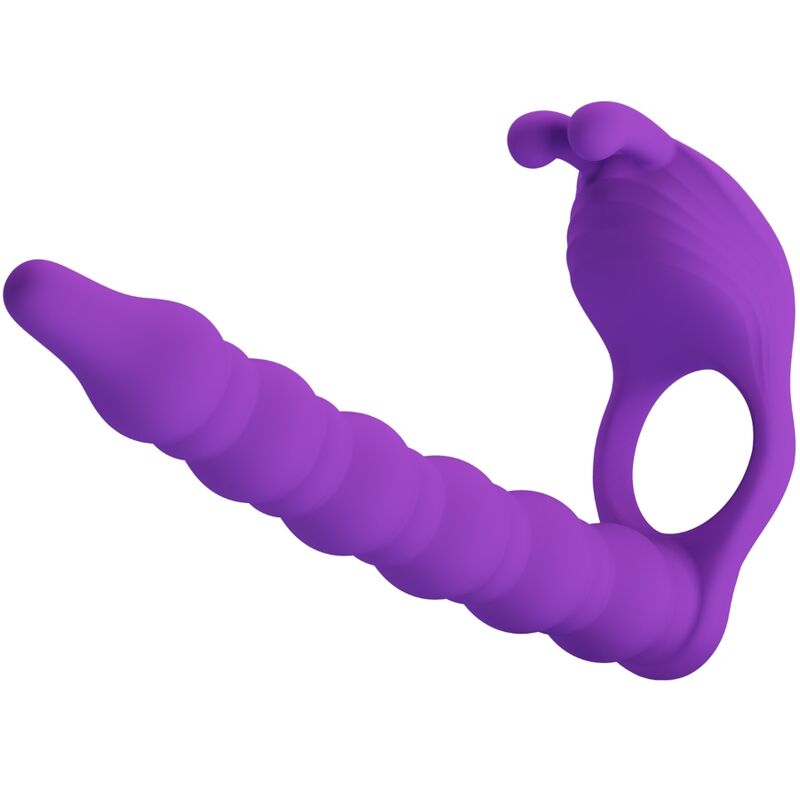 Blackney Penis Ring With Lila Vibrator Plug | Niks.fi verkkokauppa