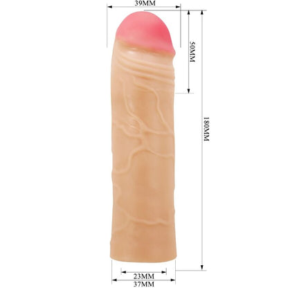 Pretty Lovechane Penis Extender Cover Flesh | Niks.fi verkkokauppa