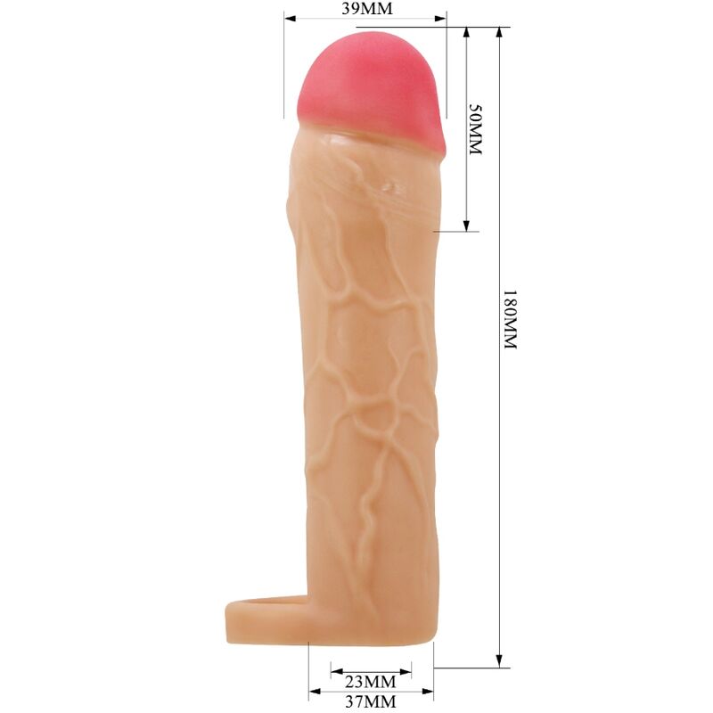 Pretty Lovechane Penis Extender Cover Flesh | Niks.fi verkkokauppa