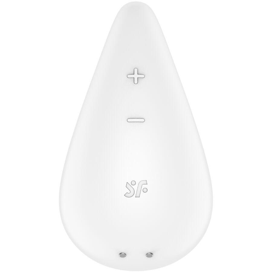 Satisfyerdew Drop Vibrator Lay-On White | Niks.fi verkkokauppa