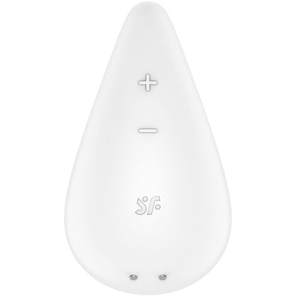 Satisfyerdew Drop Vibrator Lay-On White | Niks.fi verkkokauppa