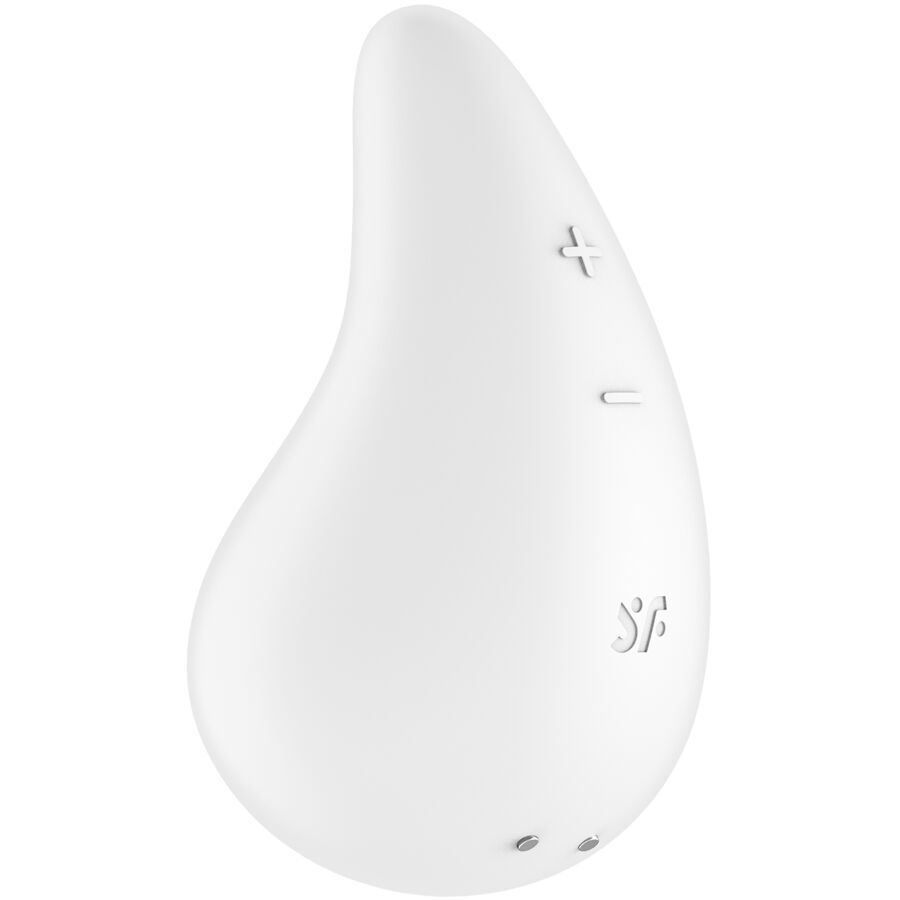 Satisfyerdew Drop Vibrator Lay-On White | Niks.fi verkkokauppa