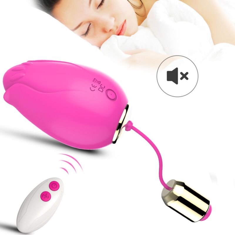 Armony Mandala Egg Vibrator G-Spot Remote Control Fuchsia | Niks.fi verkkokauppa