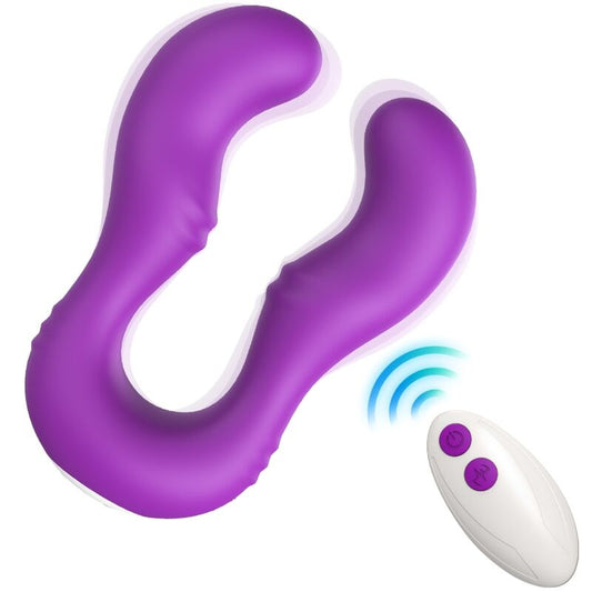 Armony Seraph Vibrator Double Remote Control Purple | Niks.fi verkkokauppa