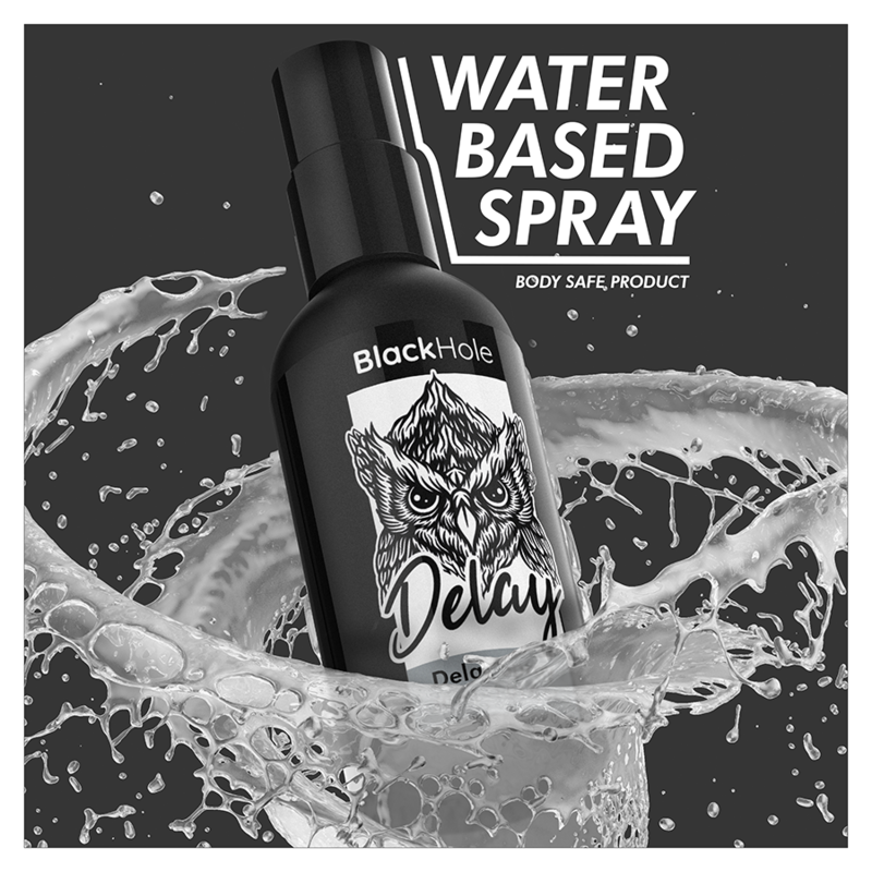 Black Hole Delay Spray Water Based 30 Ml | Niks.fi verkkokauppa