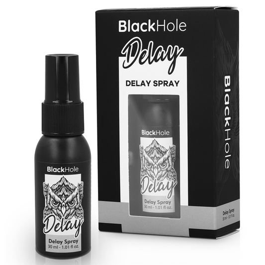 Black Hole Delay Spray Water Based 30 Ml | Niks.fi verkkokauppa