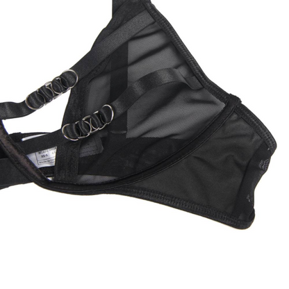 Subblimetwo Piece Set Of Transparency Bra And S/M Strips | Niks.fi verkkokauppa