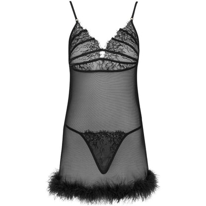 Livco Corsetti Fashionzerunam Set Babydoll + Black Thong | Niks.fi verkkokauppa