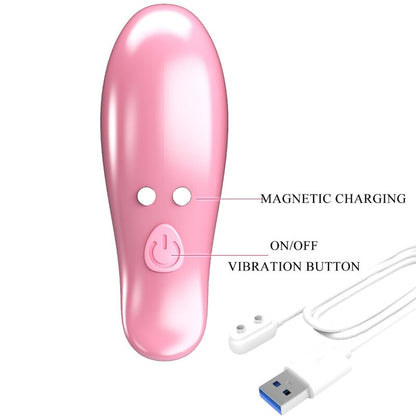 Pretty Loveleaf Vibrating Nipple Clamps Pink | Niks.fi verkkokauppa
