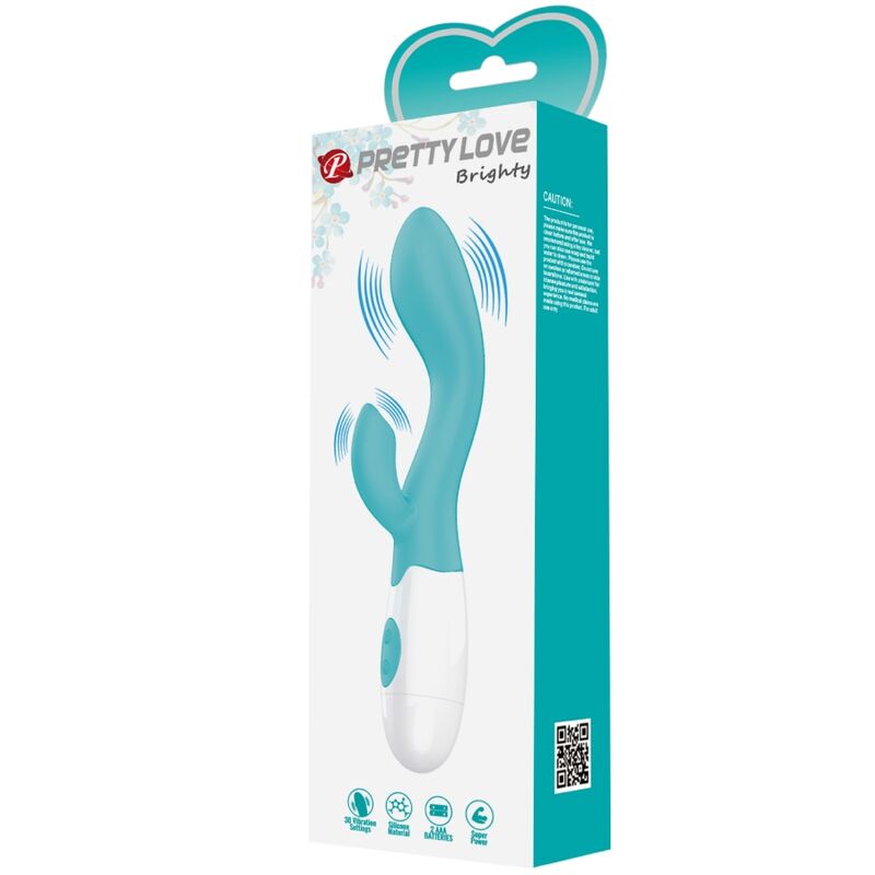 Pretty Lovebrighty G-Spot Vibrator Aqua Green | Niks.fi verkkokauppa