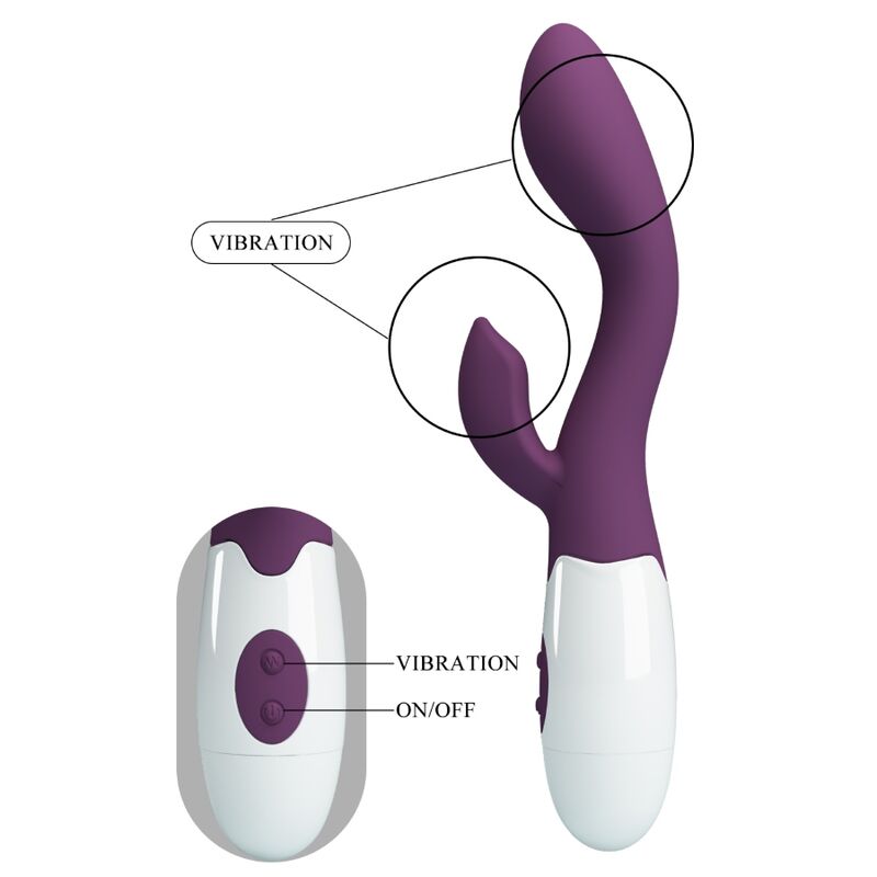 Pretty Lovebrighty G-Spot Vibrator Purple | Niks.fi verkkokauppa