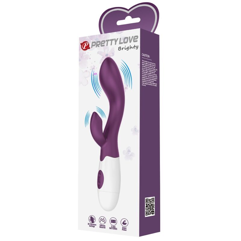 Pretty Lovebrighty G-Spot Vibrator Purple | Niks.fi verkkokauppa