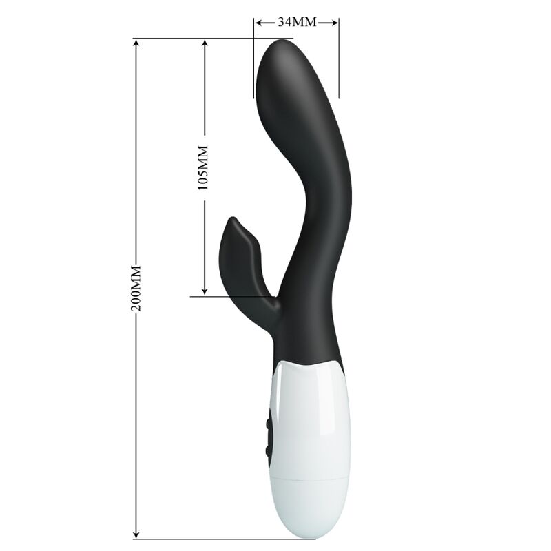 Pretty Lovebrighty G-Spot Vibrator Black | Niks.fi verkkokauppa