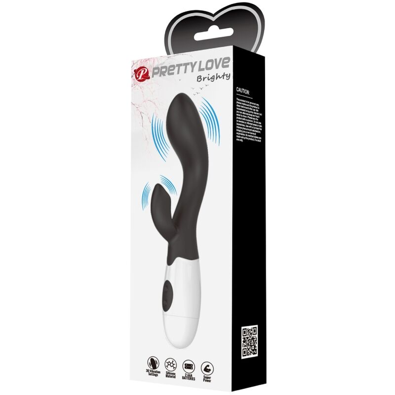 Pretty Lovebrighty G-Spot Vibrator Black | Niks.fi verkkokauppa