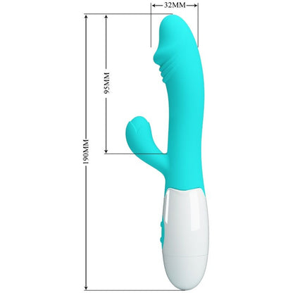Pretty Lovesnappy G-Spot Vibrator Aqua Green | Niks.fi verkkokauppa