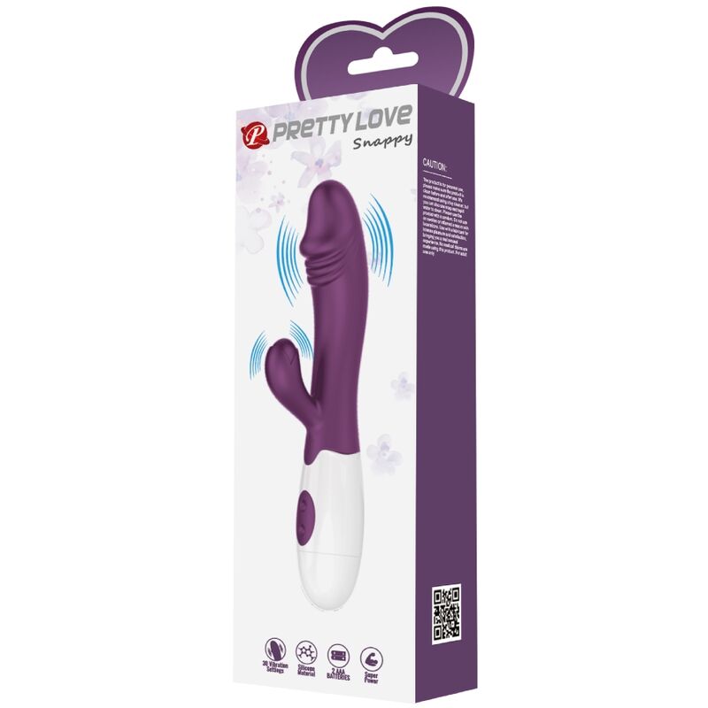 Pretty Lovesnappy G-Spot Vibrator Purple | Niks.fi verkkokauppa