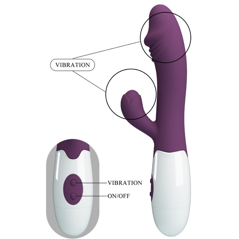 Pretty Lovesnappy G-Spot Vibrator Purple | Niks.fi verkkokauppa