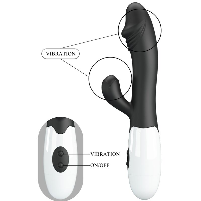 Pretty Lovesnappy G-Spot Vibrator Black | Niks.fi verkkokauppa