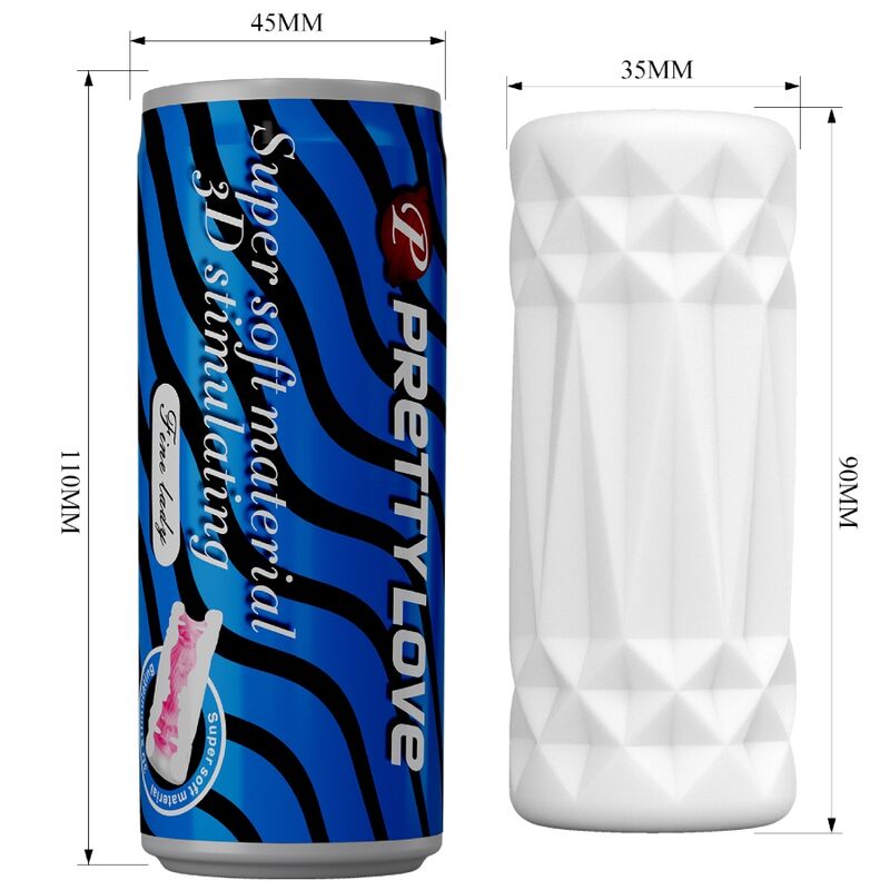 Pretty Love3D Men Masturbator Can Model 2 | Niks.fi verkkokauppa