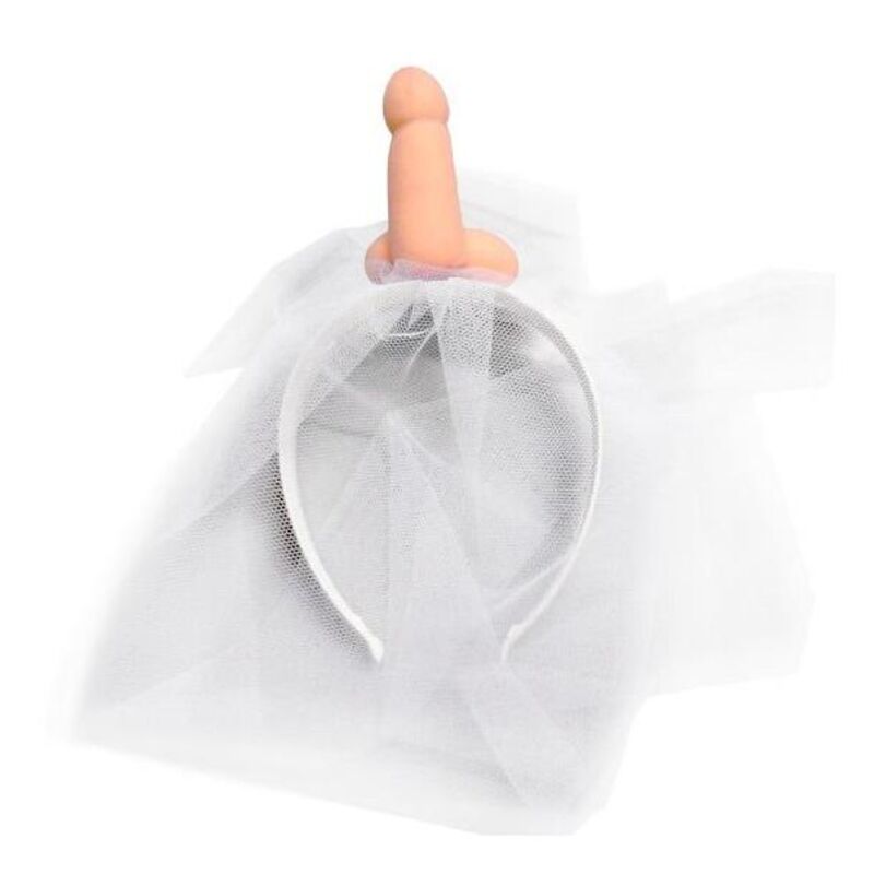 Diablo Picantewhite Bridal Veil With Penis | Niks.fi verkkokauppa