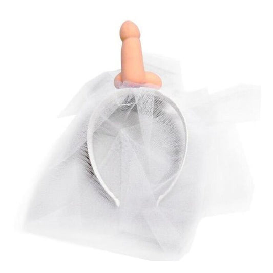 Diablo Picantewhite Bridal Veil With Penis | Niks.fi verkkokauppa