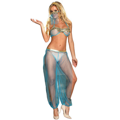 Subblimeindia Style Blue Lingerie Set S/M | Niks.fi verkkokauppa