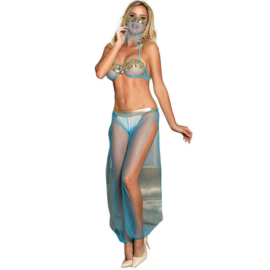 Subblimeindia Style Blue Lingerie Set L/Xl | Niks.fi verkkokauppa