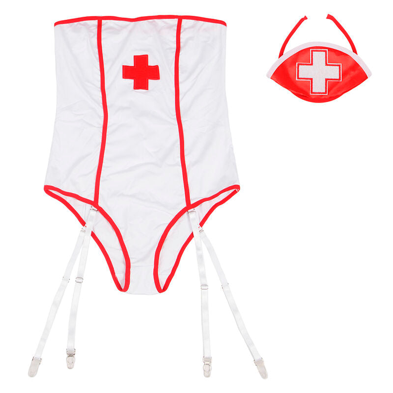 Subblimesexy Nurse Costume With Teddy S/M | Niks.fi verkkokauppa