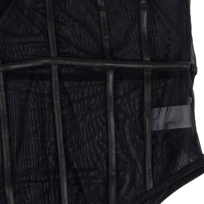 Subblimeblack Chain Suspenders Bodysuit S/M | Niks.fi verkkokauppa