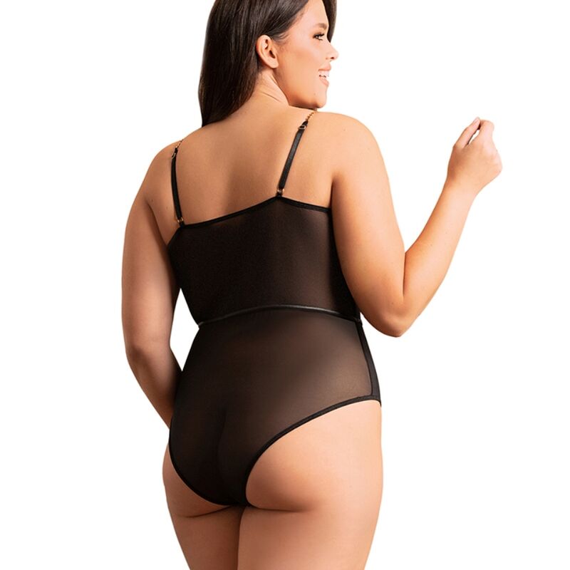Subblimeblack Chain Suspenders Bodysuit L/Xl | Niks.fi verkkokauppa