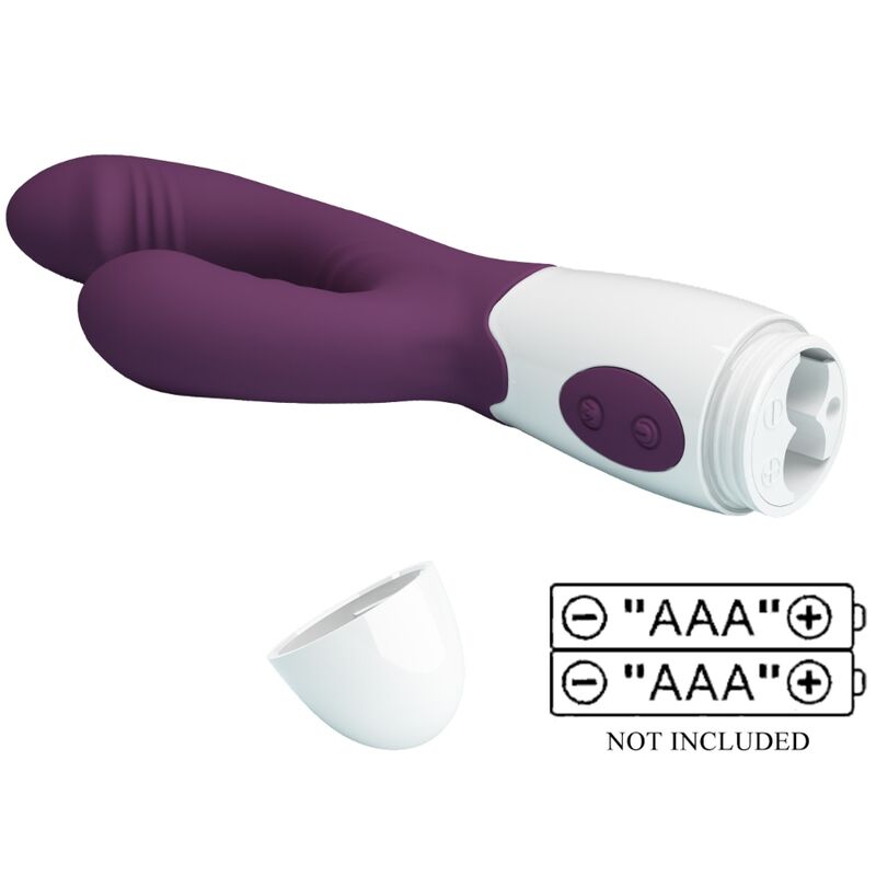 Pretty Loveandre Rabbit Vibrator & G-Point Stimulator Purple | Niks.fi verkkokauppa