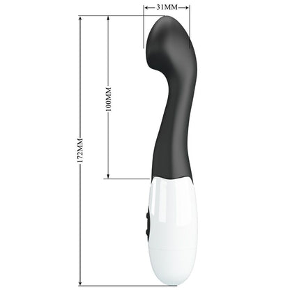 Pretty Lovecharles G-Spot Vibrator 30 Modes Black | Niks.fi verkkokauppa