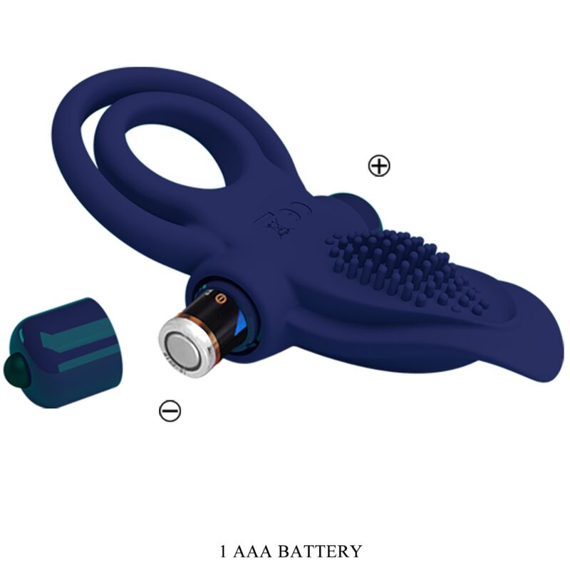 Pretty Lovebronson Double Ring With Vibration Blue | Niks.fi verkkokauppa