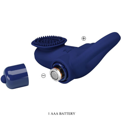 Pretty Lovepalle Ring With Vibration Blue | Niks.fi verkkokauppa