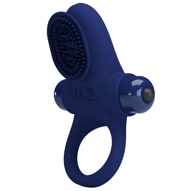 Pretty Lovepalle Ring With Vibration Blue | Niks.fi verkkokauppa