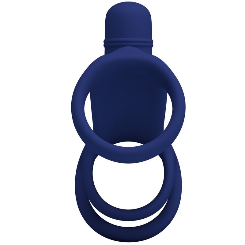 Pretty Loveelish Vibrating Ring With Extension Blue | Niks.fi verkkokauppa