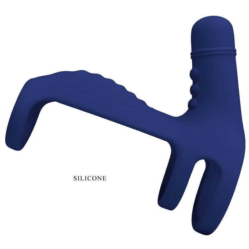 Pretty Loveelish Vibrating Ring With Extension Blue | Niks.fi verkkokauppa