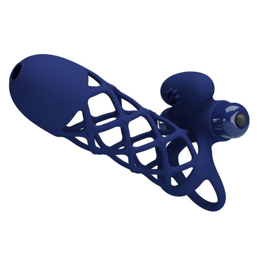 Pretty Lovegiann Vibrator Ring With Silicone Sheath Blue | Niks.fi verkkokauppa